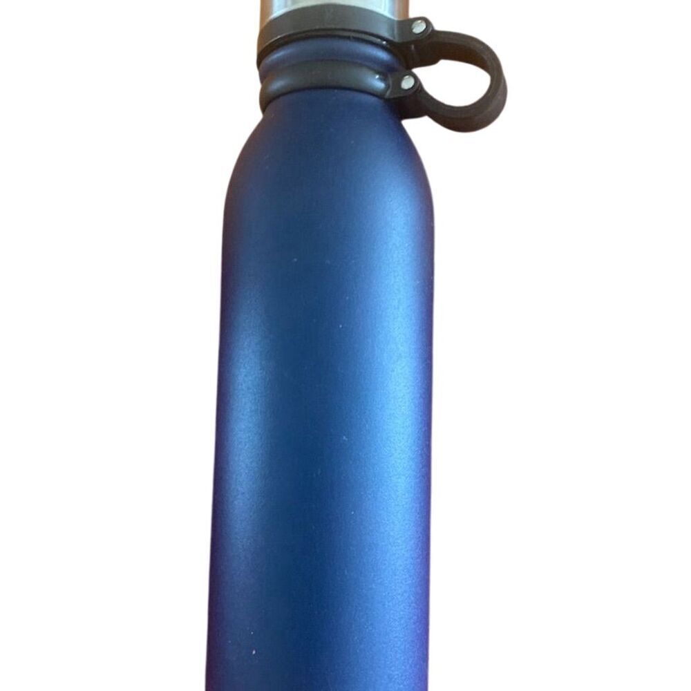 Blue 20oz Double-Walled Vacuum Insulated Travel Bottle Leakproof